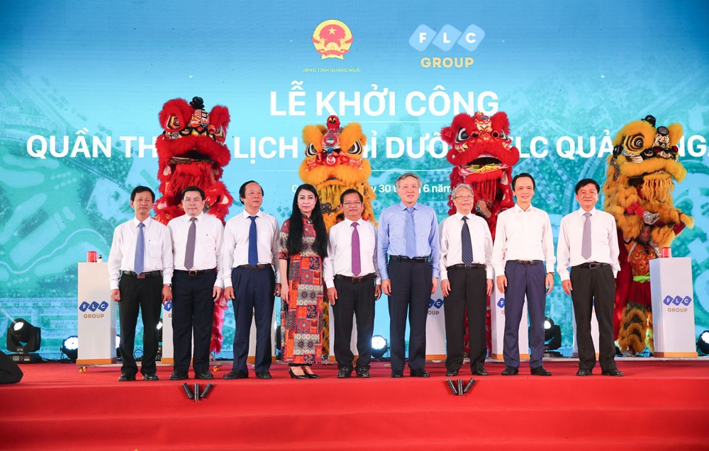 web3 - Tập đoàn FLC khởi công xây dựng quần thể du lịch nghỉ dưỡng FLC Quảng Ngãi