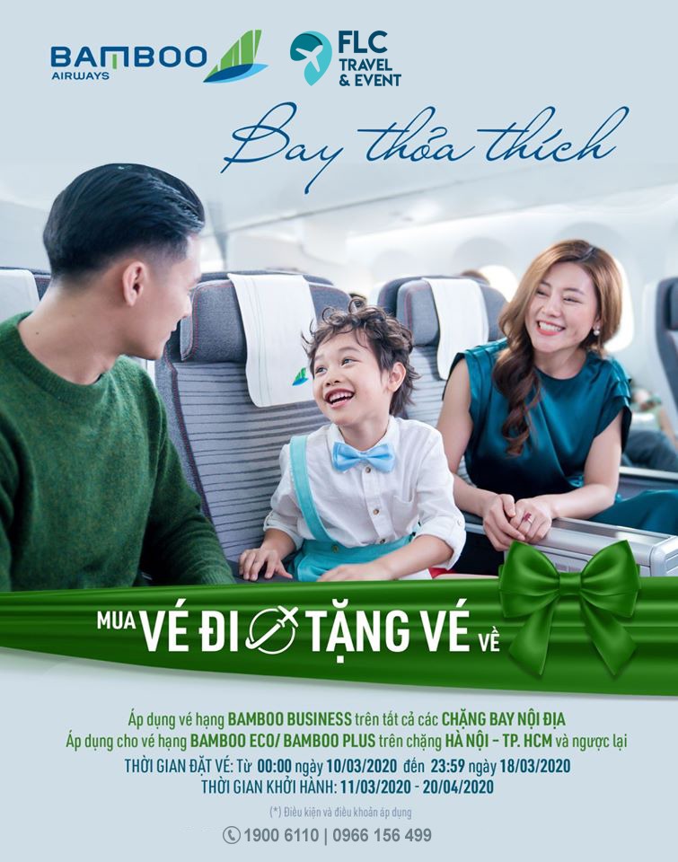 89284040 665641294234473 1659055152440541184 o - Bay thoả thích với chương trình Mua vé đi, Tặng vé về của Bamboo Airways