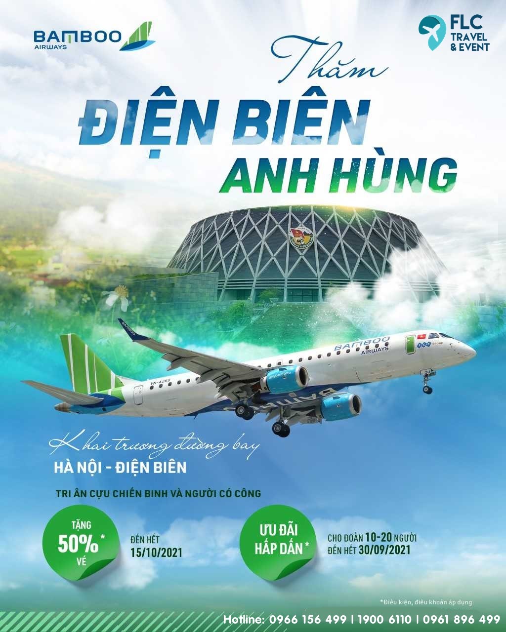 dien bien 1 - GIẢM 50% GIÁ VÉ MÁY BAY HÀ NỘI - ĐIỆN BIÊN