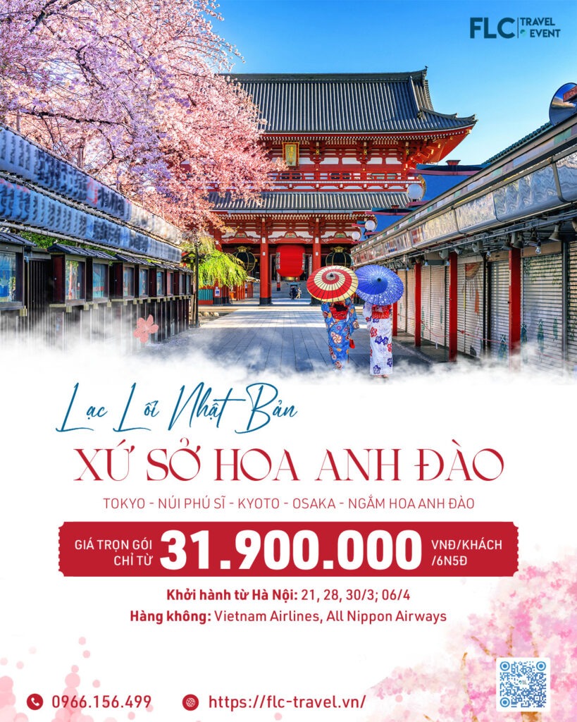 Nhat ban mua hoa anh dao 819x1024 - Tour khám phá mùa hoa anh đào Nhật Bản - 6 ngày 5 đêm